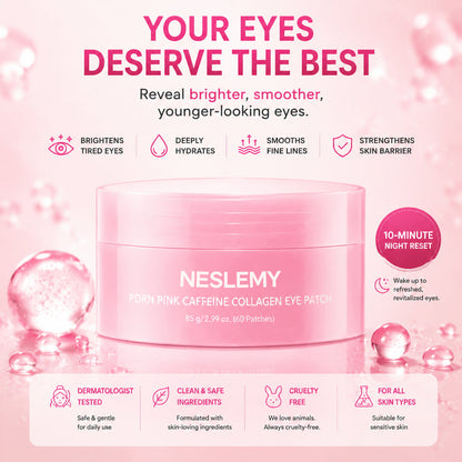 ✨Buy 1 Get 1 Free： Pink Collagen Balm & Eye Mask✨