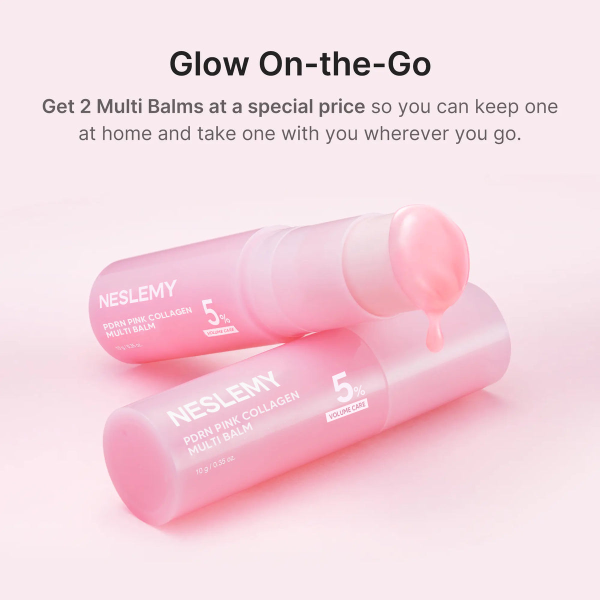 ✨Buy 1 Get 1 Free： Pink Collagen Balm & Eye Mask✨