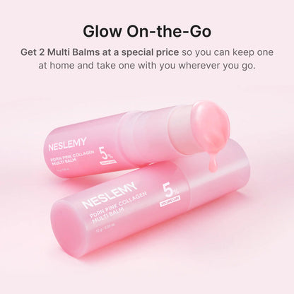 ✨Buy 1 Get 1 Free： Pink Collagen Balm & Eye Mask✨