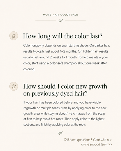 Clinclii Easy At-Home Ammonia-Free Botanical Hair Color Gel-Cream