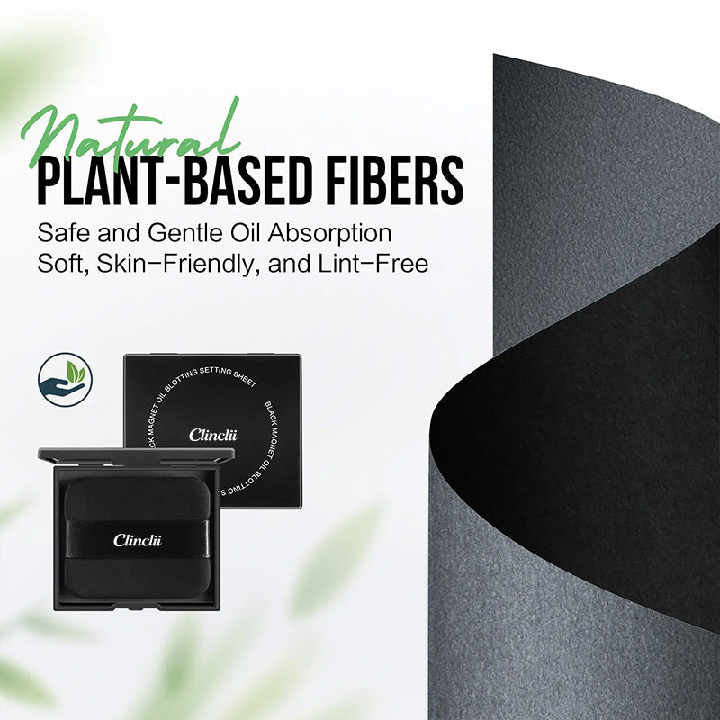 Clinclii oil control sheets help absorb facial shine and refresh makeup
