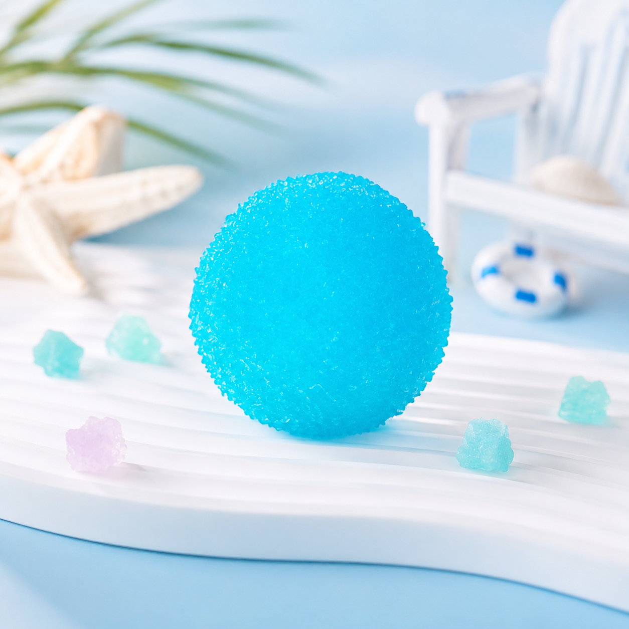 Creator Exclusive – Handmade Crystal Mochi Dumpling Squishy, Soft Silicone Sensory Fidget Toy for Stress Relief, Anxiety & ADHD, Teen Gift – Free Shipping