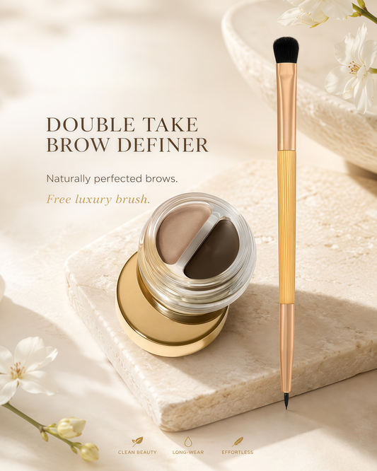 Clay Pot Duo Shadow Liner&Dual-Ended Brush