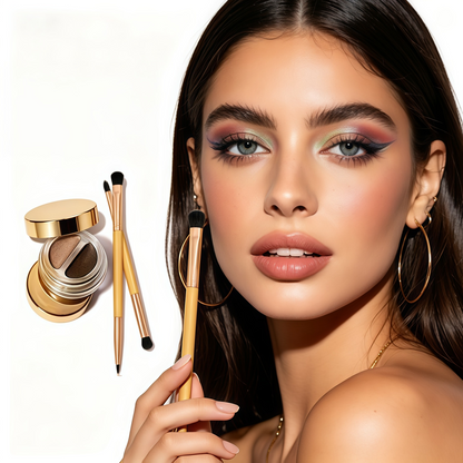 Clay Pot Duo Shadow Liner&Dual-Ended Brush