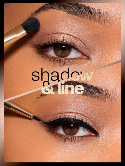 Clay Pot Duo Shadow Liner&Dual-Ended Brush